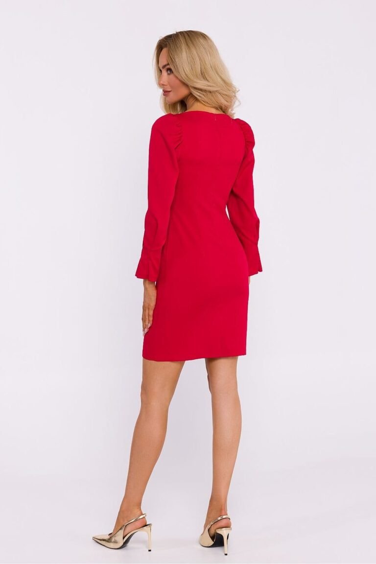 Robe De Cocktail Avec Manches Longues Originales 9