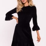 Robe De Cocktail En Velours Chic Noir S