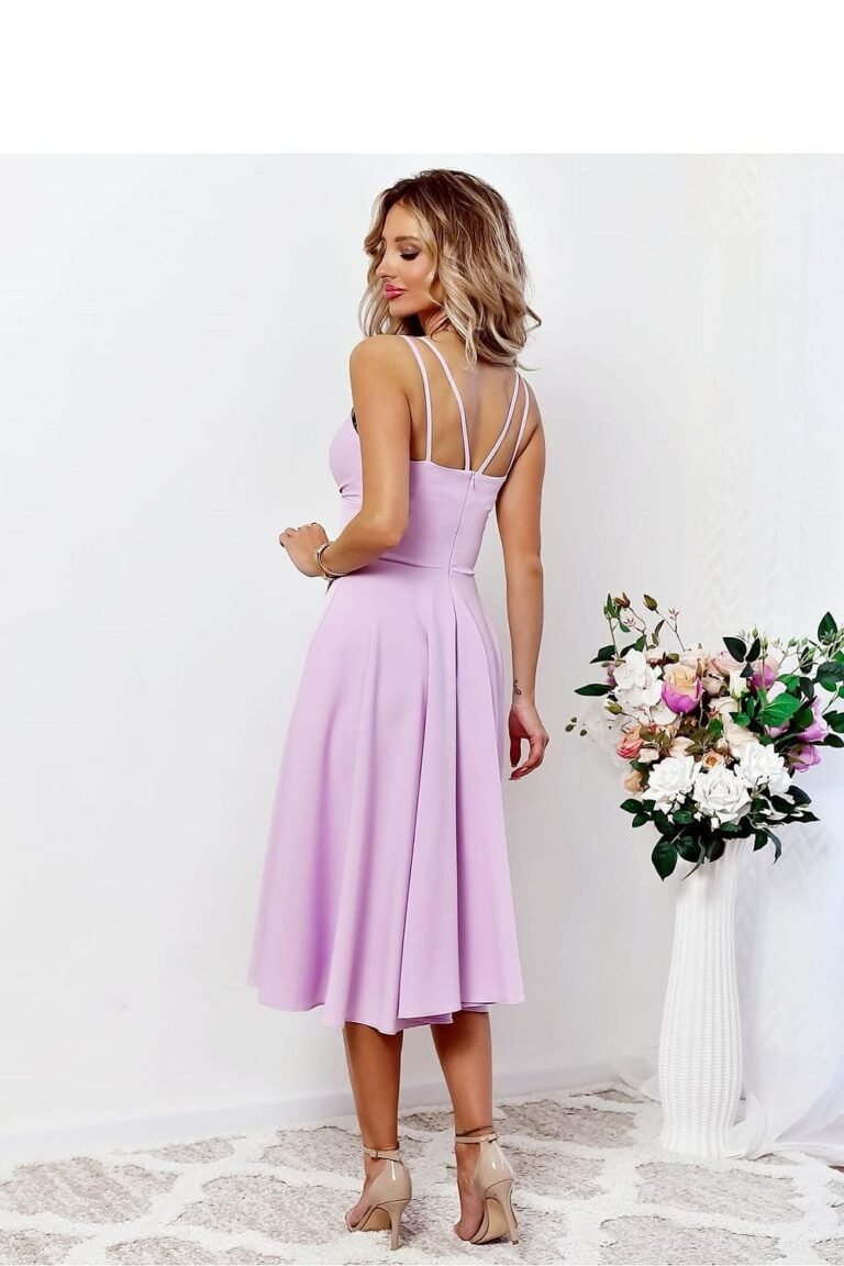 Robe De Cocktail Midi Chic Evasee 13