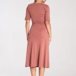 Robe De Cocktail Midi Evasee 10