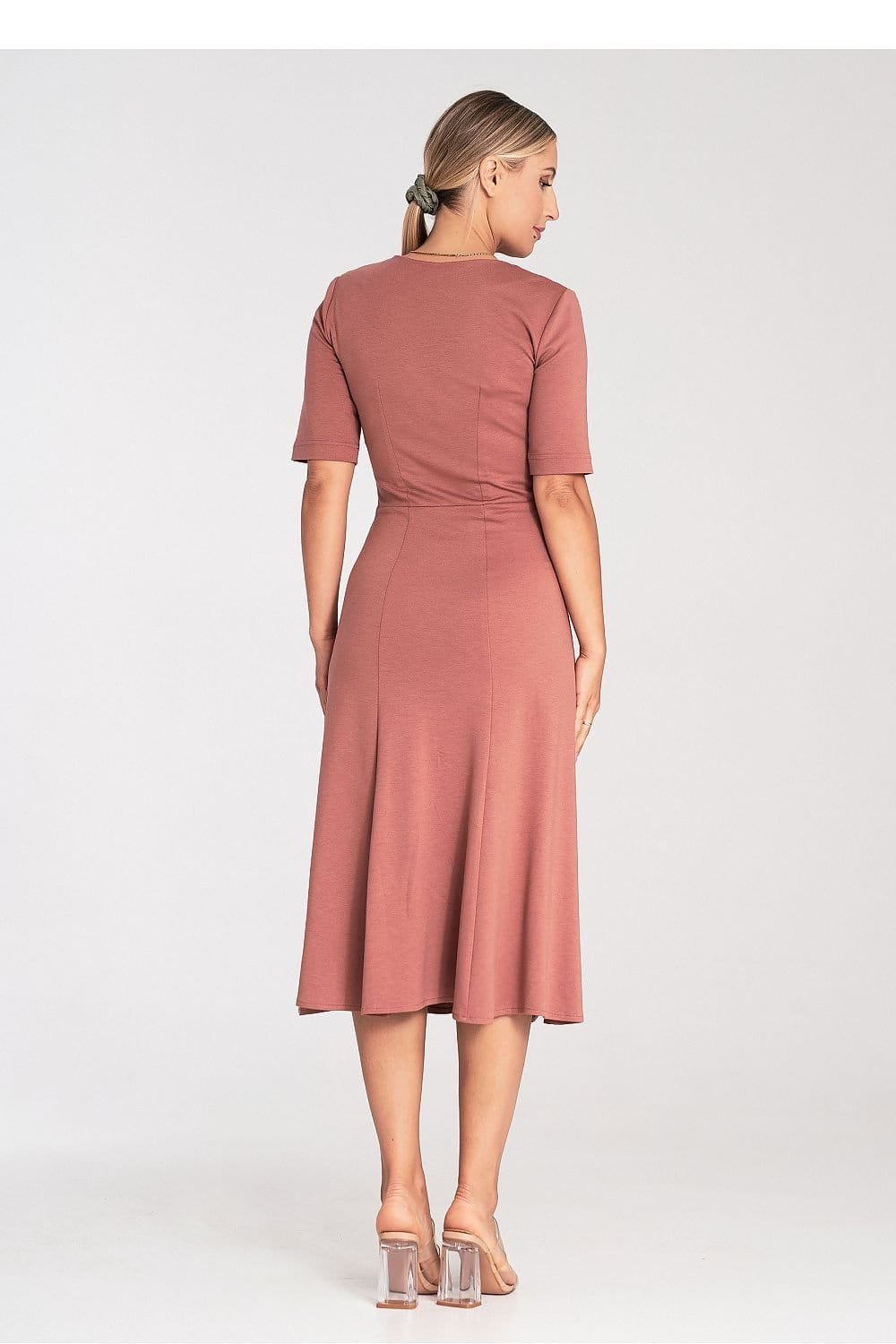 Robe De Cocktail Midi Evasee 10