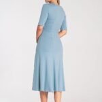 Robe De Cocktail Midi Evasee 6