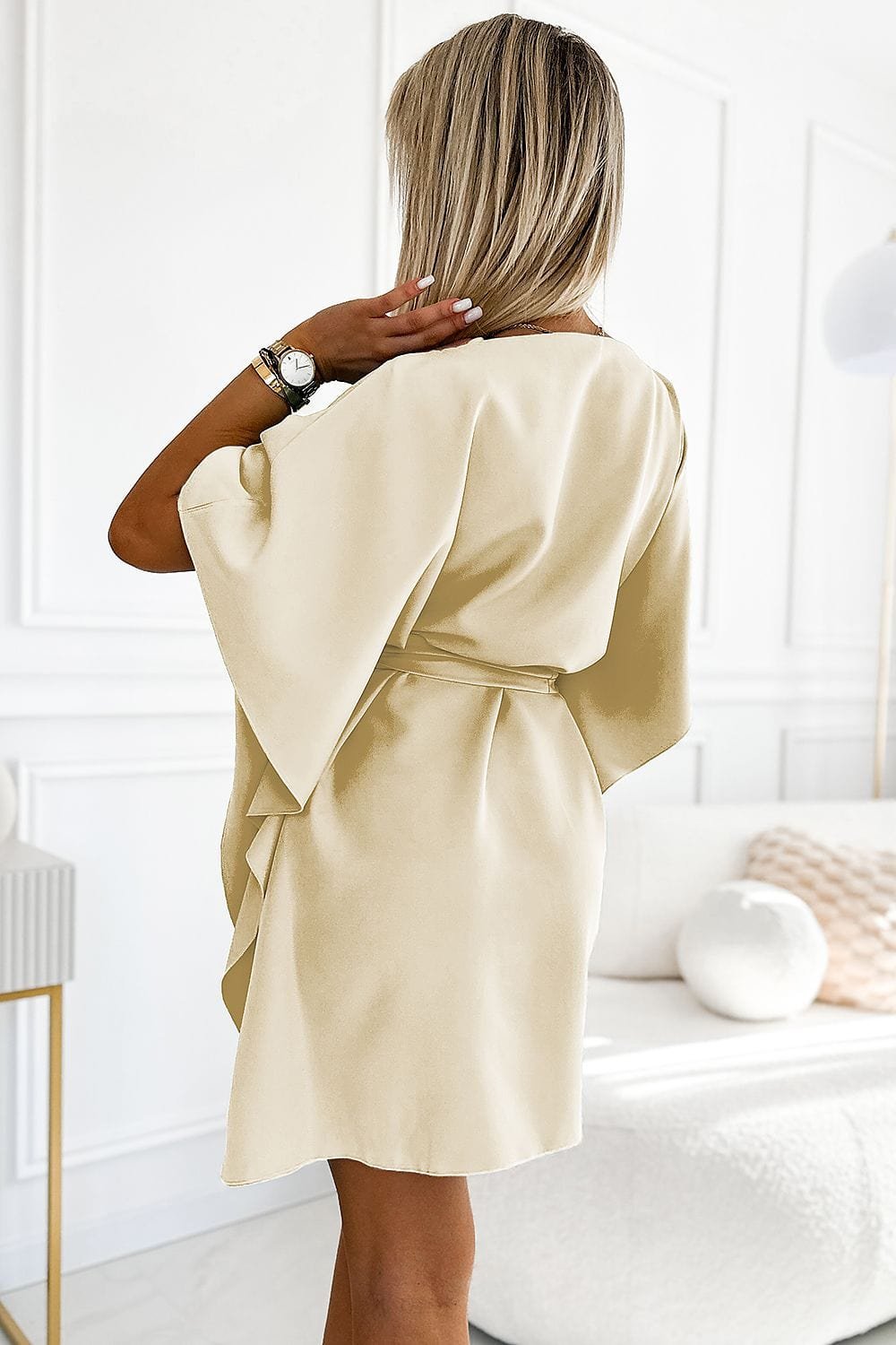 Robe De Cocktail Papillon Courte 26