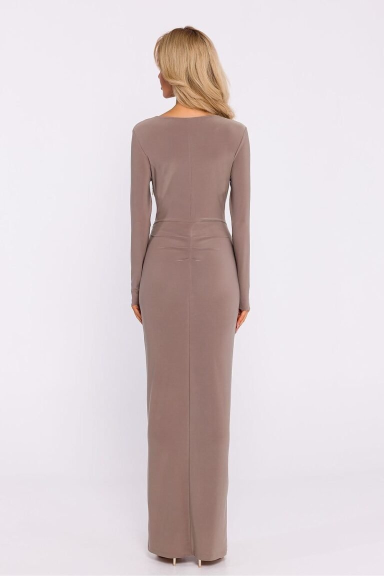 Robe De Gala Chic Longue Fendue 2