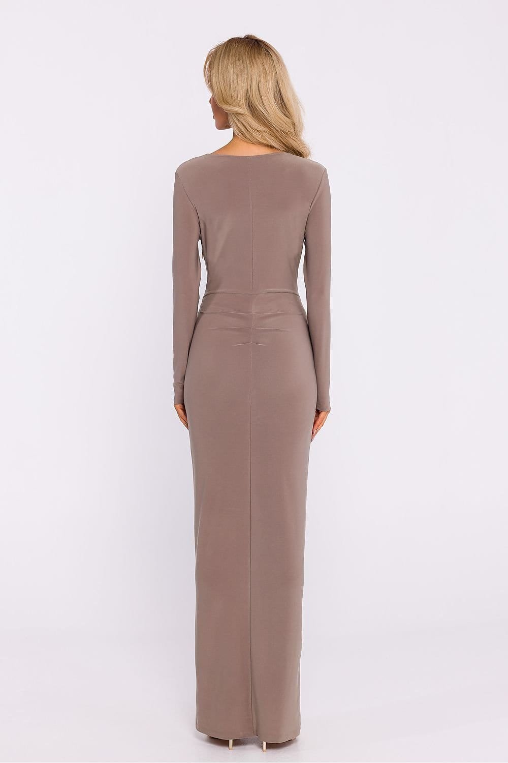 Robe De Gala Chic Longue Fendue 2