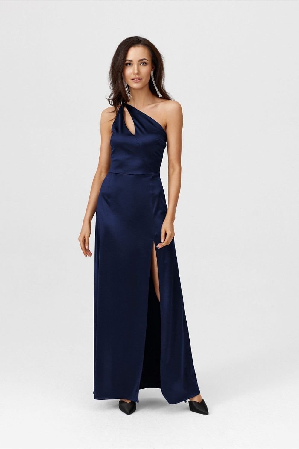 Robe De Gala Longue Fendue Haut Asymetrique 12
