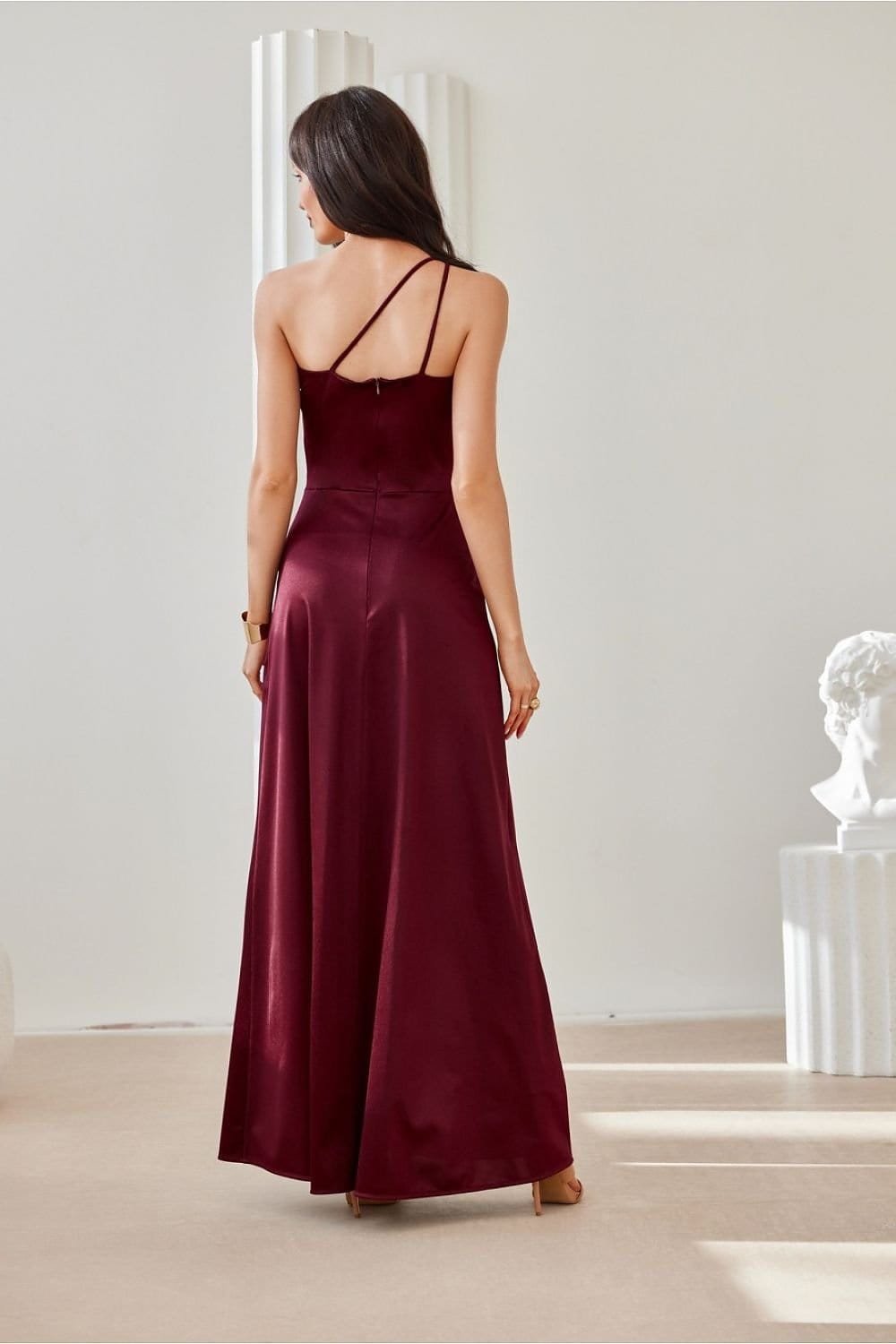 Robe De Gala Longue Fendue Haut Asymetrique 2
