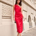 Robe De Soiree Bordeaux Chic Midi Rouge 34