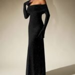 Robe De Soiree Chic A Manches Longues