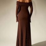 Robe De Soiree Chic A Manches Longues 5