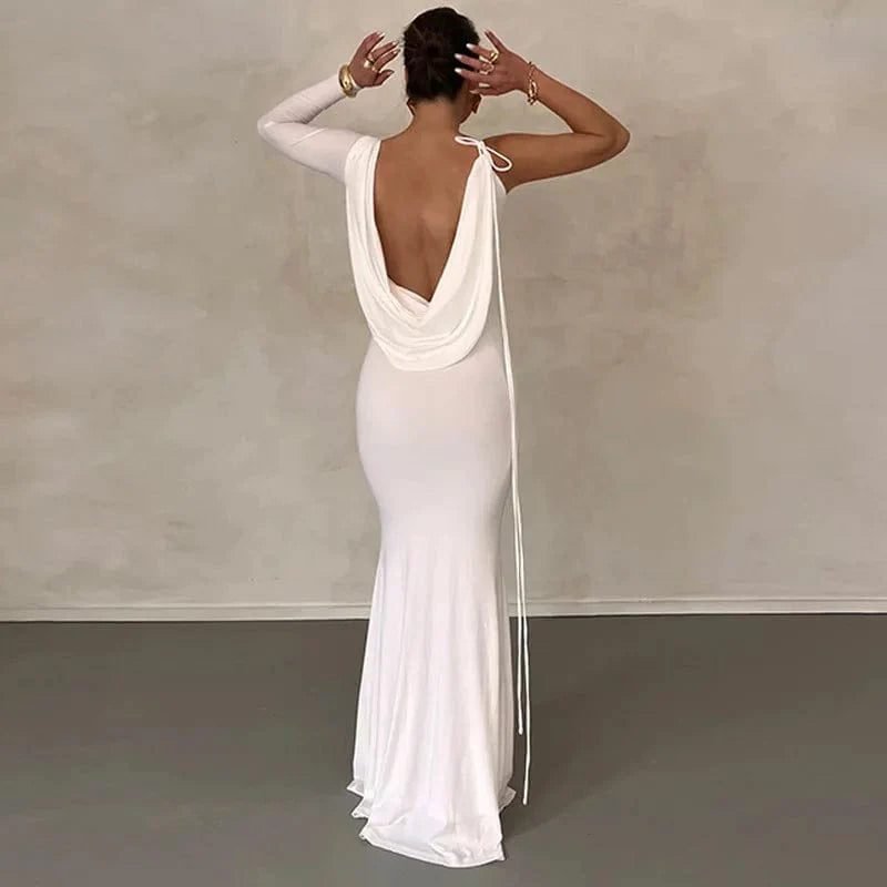 Robe De Soiree Chic Avec Decollete Plongeant 3