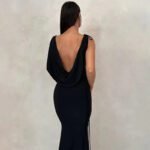 Robe De Soiree Chic Avec Decollete Plongeant 5