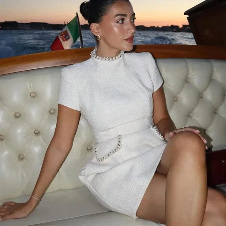 Robe De Soiree Chic Courte Habillee