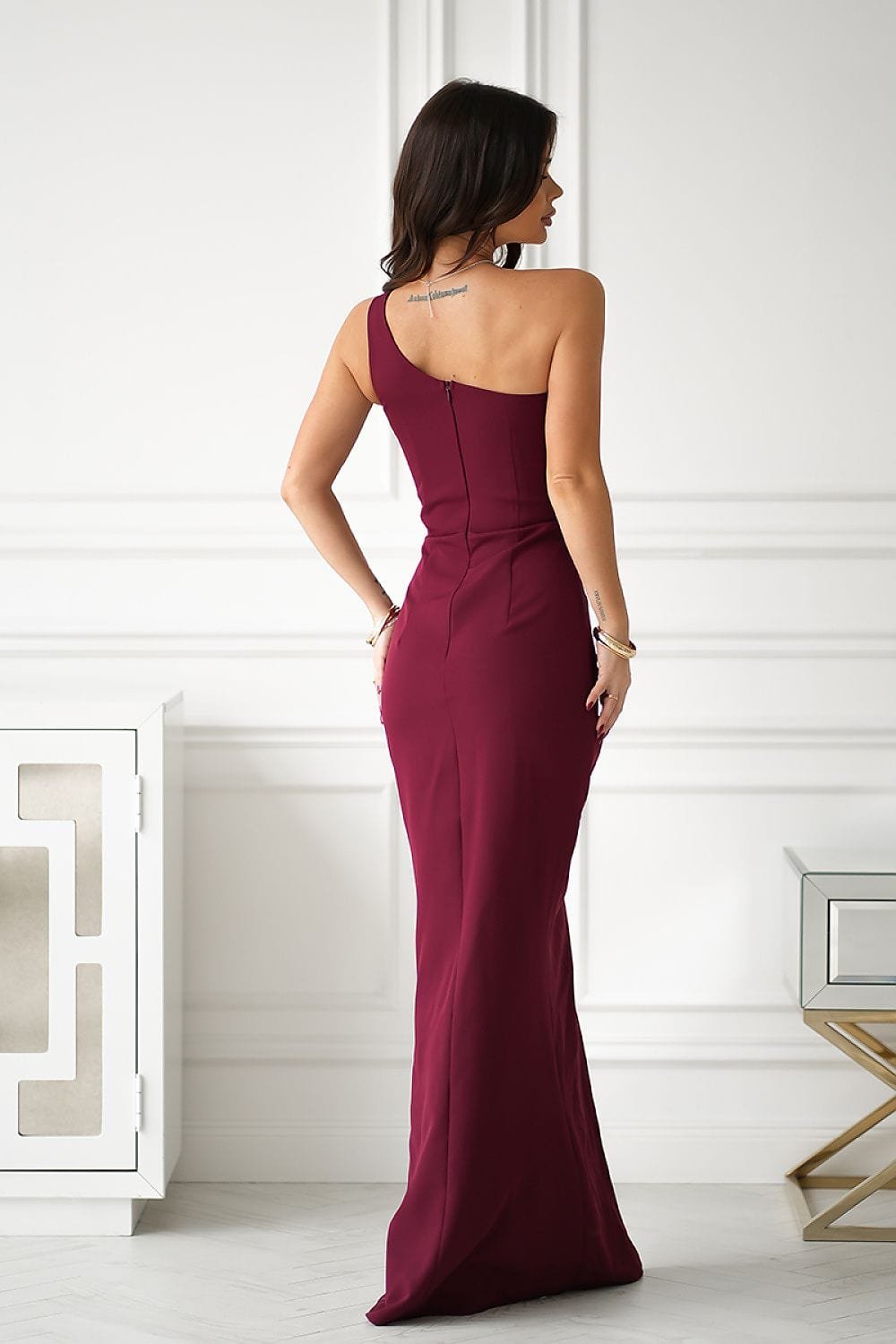 Robe De Soiree Chic Fendue Longue 2