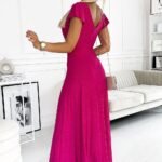 Robe De Soiree Chic Fuchsia Longue Fendue