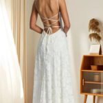 Robe De Soiree Chic Longue En Dentelle