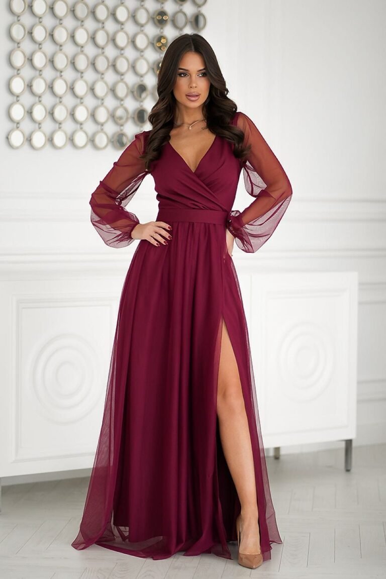 Robe De Soiree Chic Longue En Tulle 18