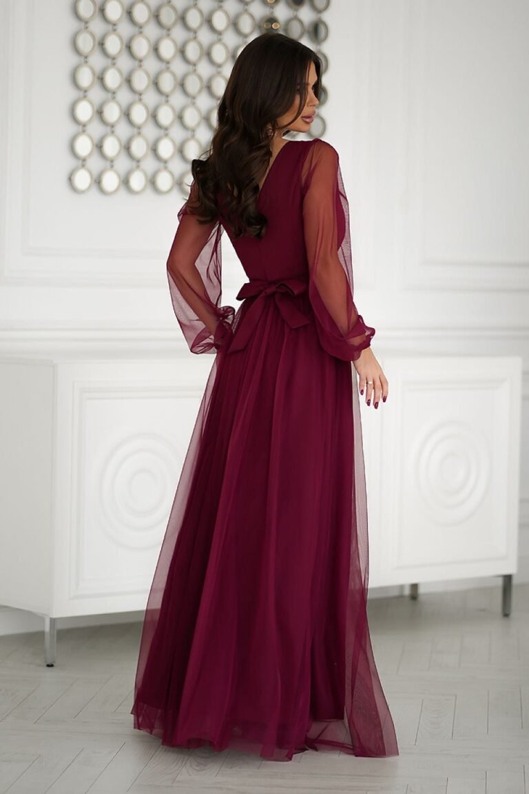 Robe De Soiree Chic Longue En Tulle 19
