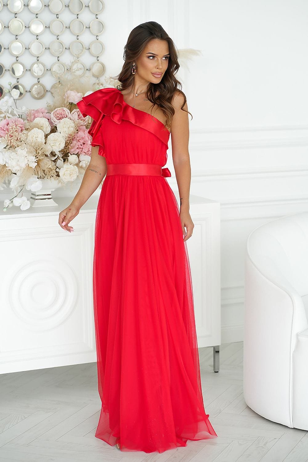 Robe De Soiree Chic Longue En Tulle 6