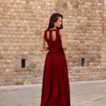 Robe De Soiree Chic Rouge Longue 3