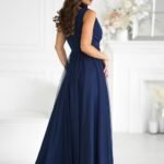 Robe De Soiree Chic Sans Manches 4