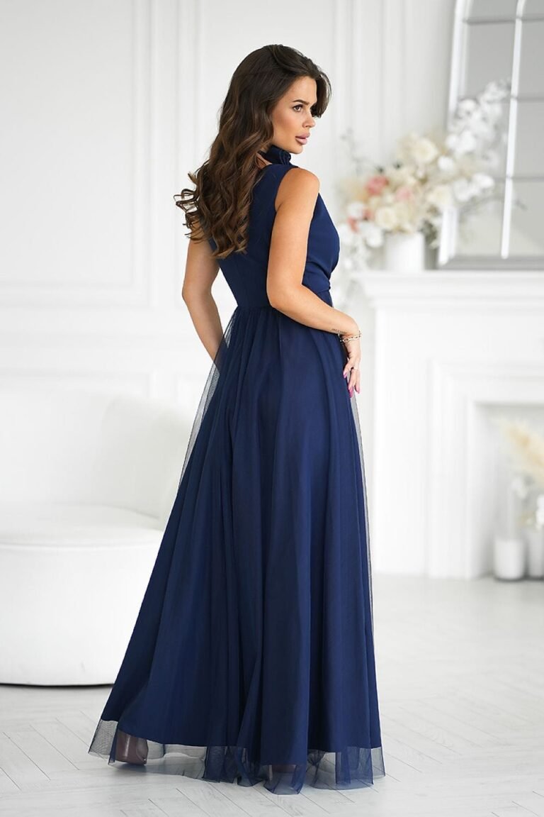 Robe De Soiree Chic Sans Manches 4
