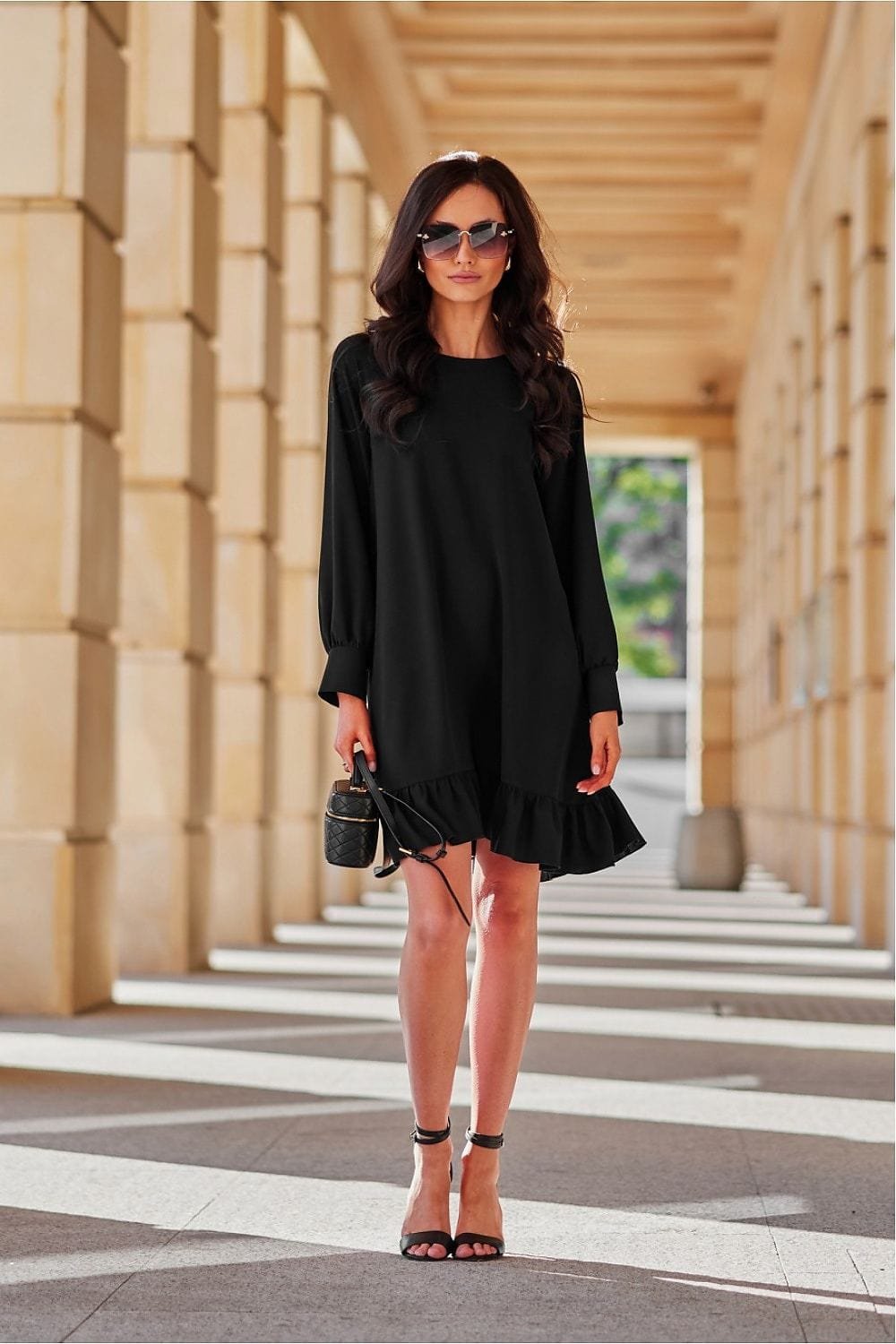 Robe De Soiree Courte Manche Longue