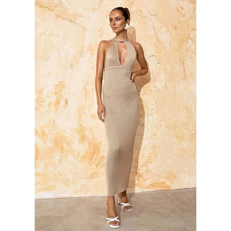 Robe De Soiree De Plage Sexy Longue Dore S