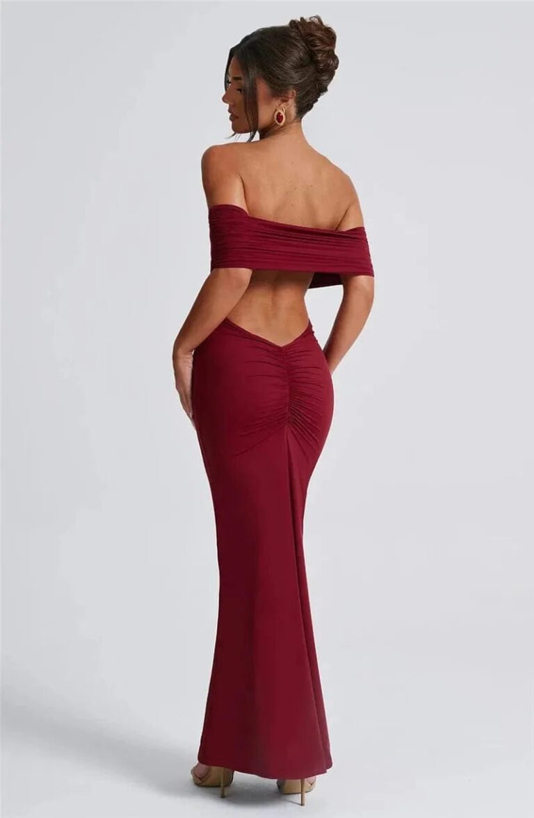 Robe De Soiree Dos Nu En V 2