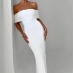 Robe De Soiree Dos Nu En V Blanc S