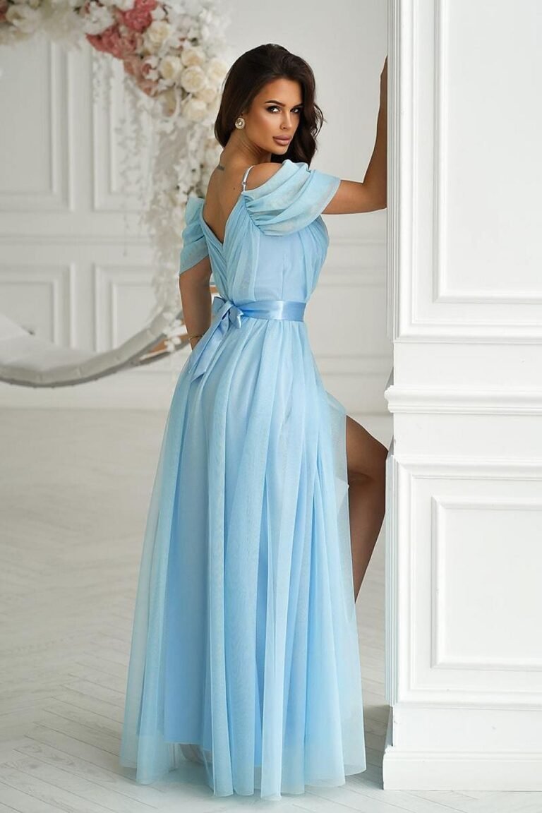 Robe De Soiree En Tulle Chic Longue Princesse 13
