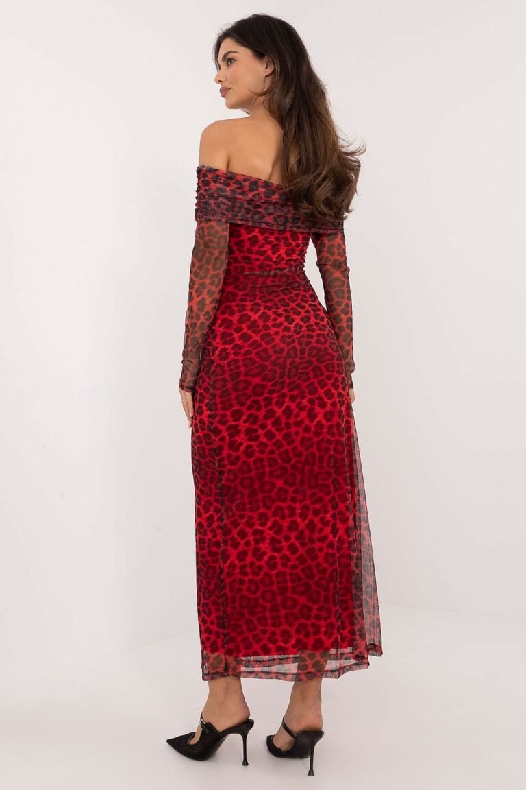 Robe De Soiree Fleurie Longue Epaules Denudees 7