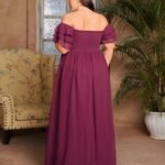 Robe De Soiree Grande Taille Bordeaux