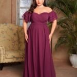 Robe De Soiree Grande Taille Bordeaux 3