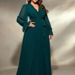 Robe De Soiree Grande Taille Verte 2
