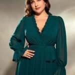 Robe De Soiree Grande Taille Verte 3