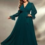 Robe De Soiree Grande Taille Verte 4