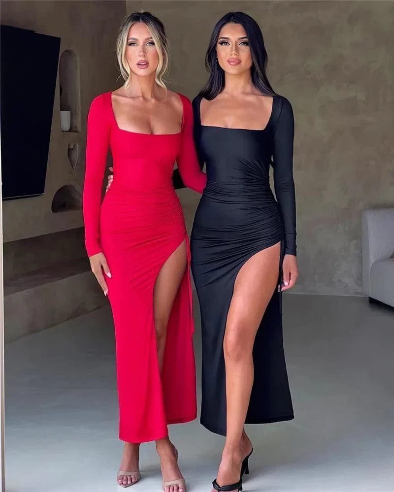 Robe De Soiree Longue Fendue 7