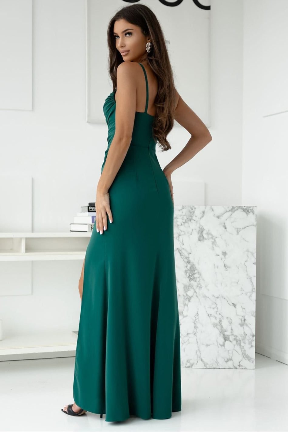 Robe De Soiree Longue Fendue Elegante 17