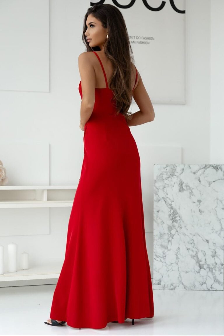 Robe De Soiree Longue Fendue Elegante