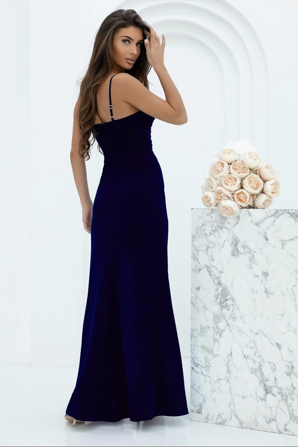 Robe De Soiree Longue Fendue Elegante 8