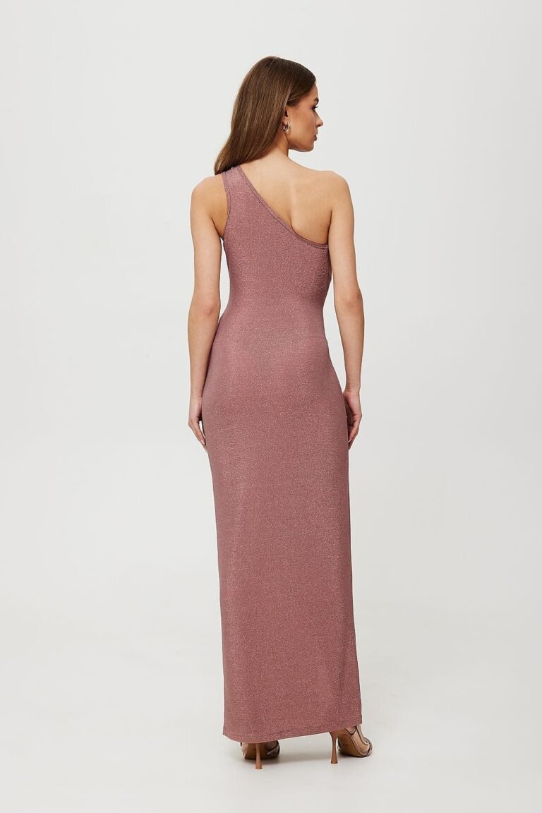 Robe De Soiree Longue Fendue Scintillante