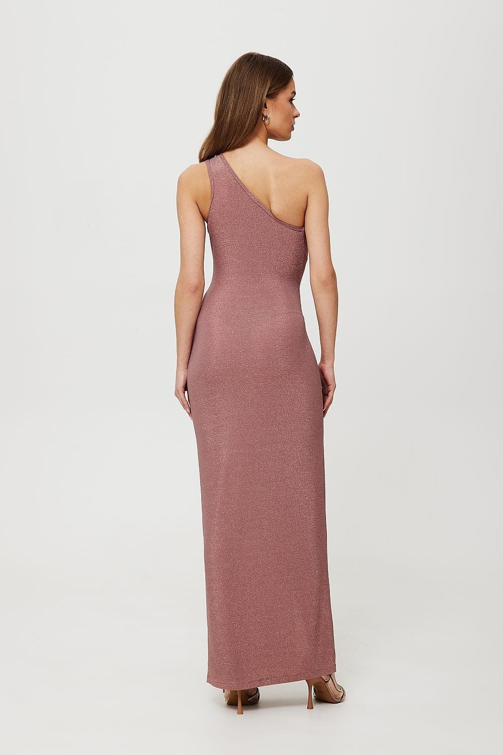 Robe De Soiree Longue Fendue Scintillante