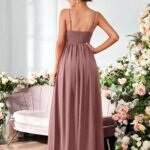 Robe De Soiree Longue Fluide Bretelles