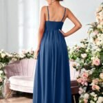 Robe De Soiree Longue Fluide Bretelles 3
