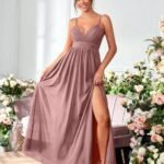 Robe De Soiree Longue Fluide Bretelles 7