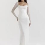 Robe De Soiree Manche Longue