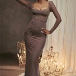 Robe De Soiree Manche Longue 5