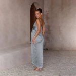 Robe De Soiree Mariage Argentee 2
