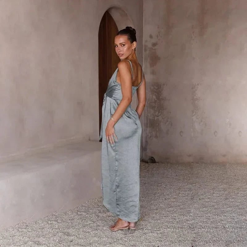 Robe De Soiree Mariage Argentee 2